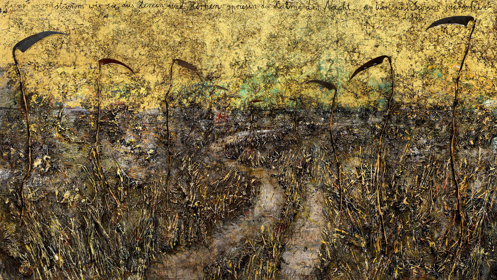 Anselm Kiefer "Field of the Cloth of Gold"