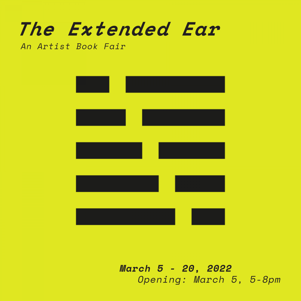 The Extended Ear: An Artist Book Fair